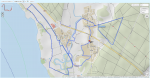 1. Aufgezeichnete 15km-Strecke