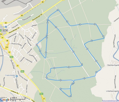 22.1.2011 - Lauftreff - Laufgruppe 2 - Seewaldrunde