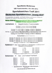 22.4.2011 - Sportkreis Bodensee / Lauftreff - Sportabzeichen